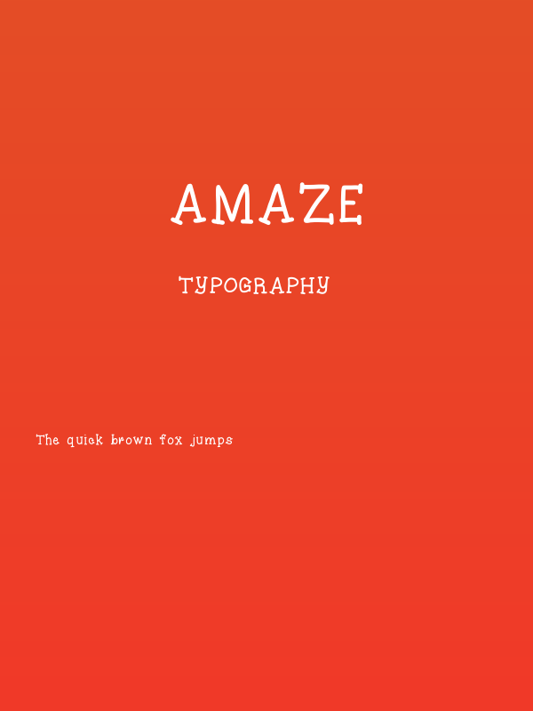 Amaze Poster