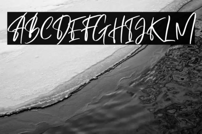 Amazed Breath Font examples