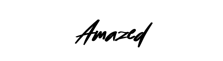 Amazed  नि: शुल्क फ़ॉन्ट्स डाउनलोड