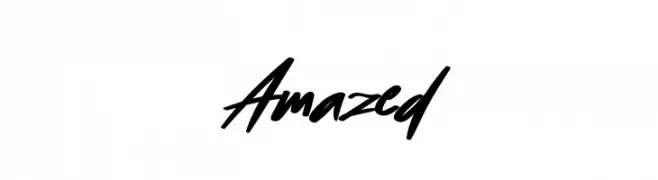 Amazed  नि: शुल्क फ़ॉन्ट्स डाउनलोड