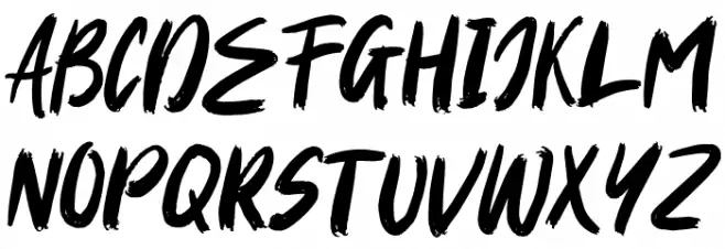 Amazing Books Schriftart Groß