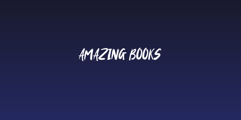 Amazing Books Social Header