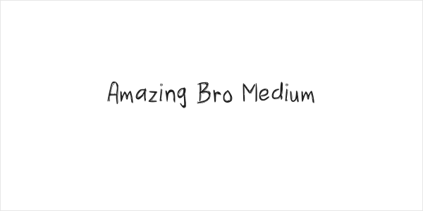 Amazing Bro Medium Logo