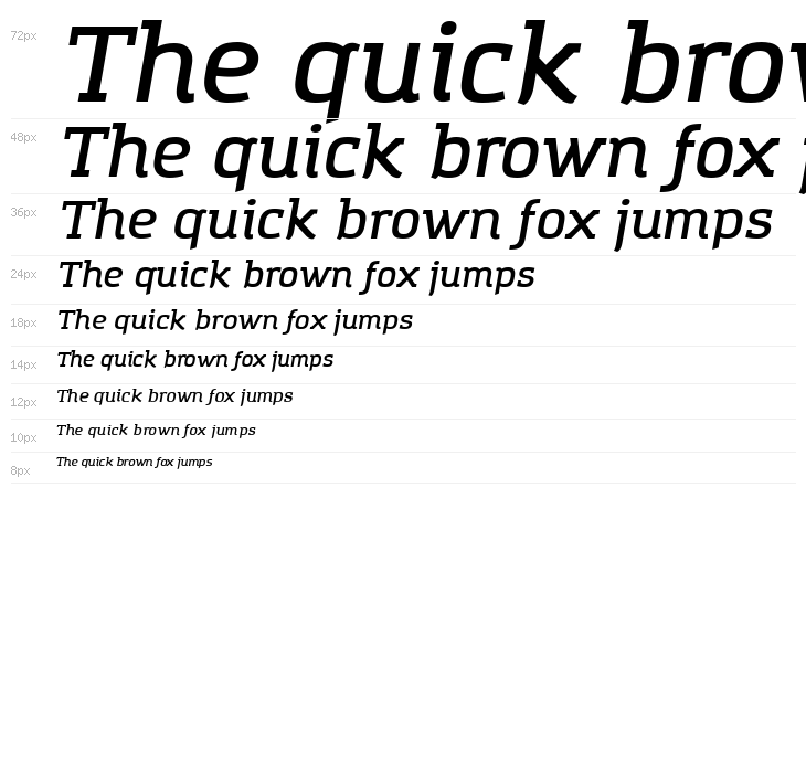 Amazing Grotesk DemiBold Italic Waterfall