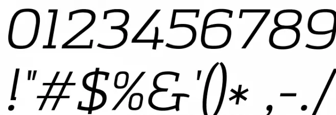 Amazing Grotesk Italic Font OTHER CHARS