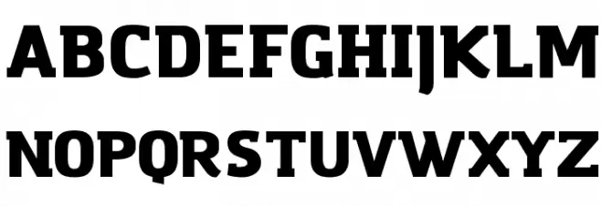 Amazing Grotesk Ultra Schriftart Groß