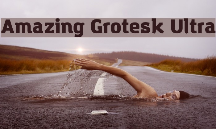 Amazing Grotesk Ultra Font examples