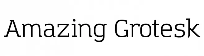 Amazing Grotesk  les polices de caractères gratuit tlcharger