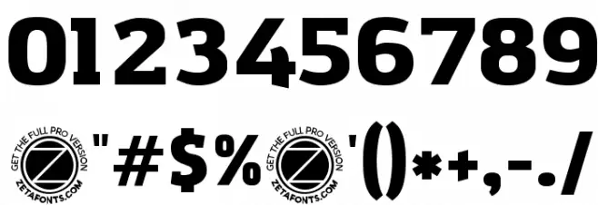 Amazing Infographic@ Font OTHER CHARS