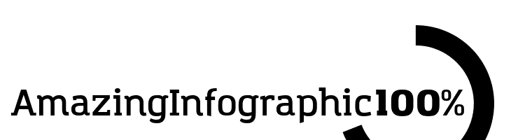 Amazing Infographic@  Frei Schriftart Herunterladen
