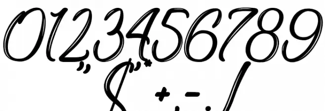 Amazing Kids Font OTHER CHARS