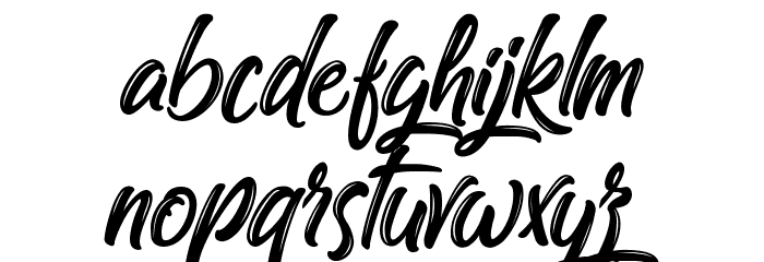 Amazing Kids Font LOWERCASE