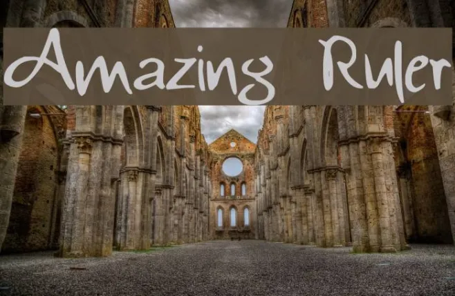 Amazing Ruler Example 1