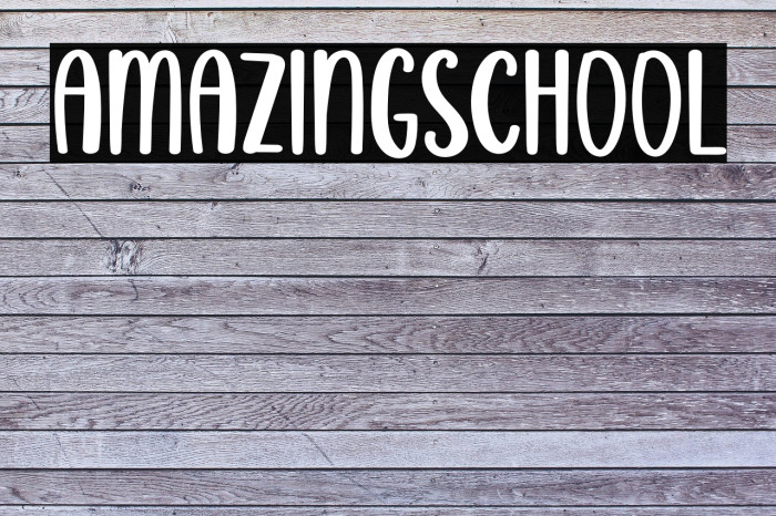 Amazing School Example 1