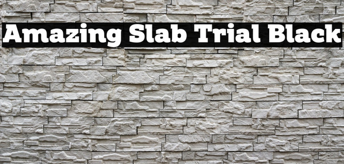 Amazing Slab Trial Black Example 2