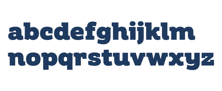 Amazing Slab Trial Black Lowercase