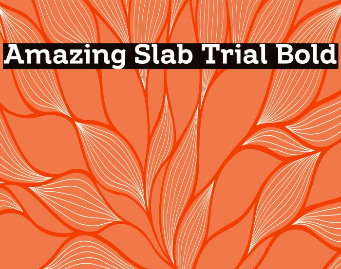 Amazing Slab Trial Bold Example 3