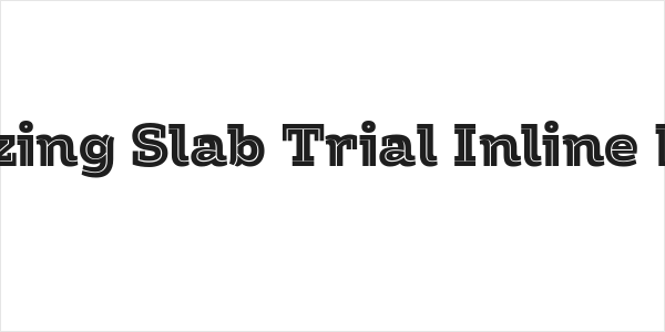 Amazing Slab Trial Inline Black Logo