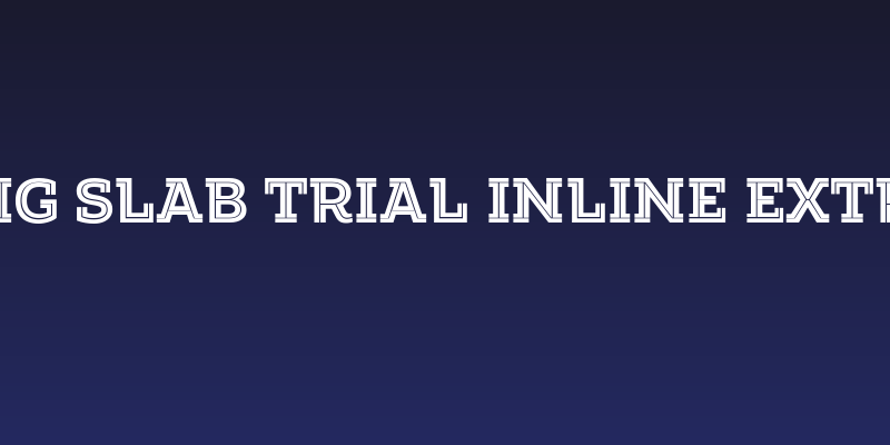 Amazing Slab Trial Inline Extrabold Social Header