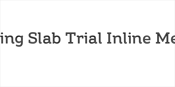 Amazing Slab Trial Inline Medium Logo