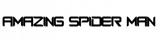 Amazing Spider Man  Frei Schriftart Herunterladen