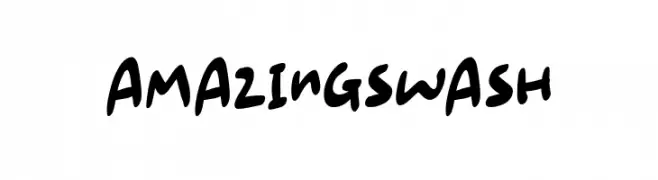 Amazing Swash  Frei Schriftart Herunterladen