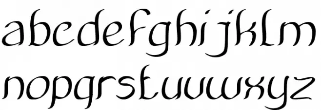 Amazing Symphony Italic Fuentes MINÚSCULAS