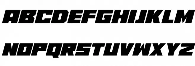 Amazing Views Italic फ़ॉन्ट लोअरकेस