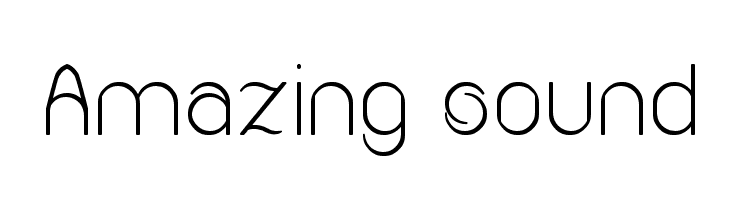 Amazing sound  لخطوط تنزيل