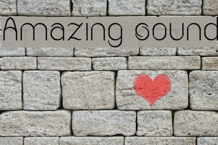 Amazing sound Font examples