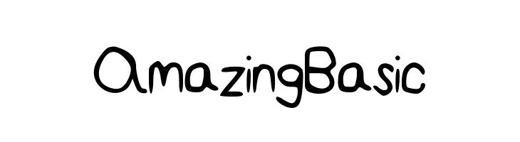 AmazingBasic  Free Fonts Download
