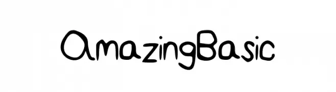 AmazingBasic  免费字体下载
