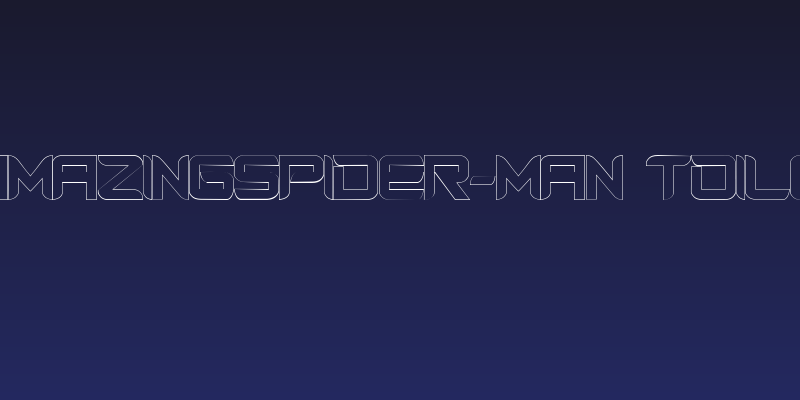 AmazingSpider-Man toile Social Header
