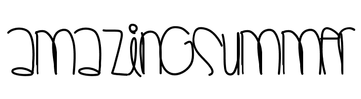 AmazingSummer  Descarca Fonturi Gratis