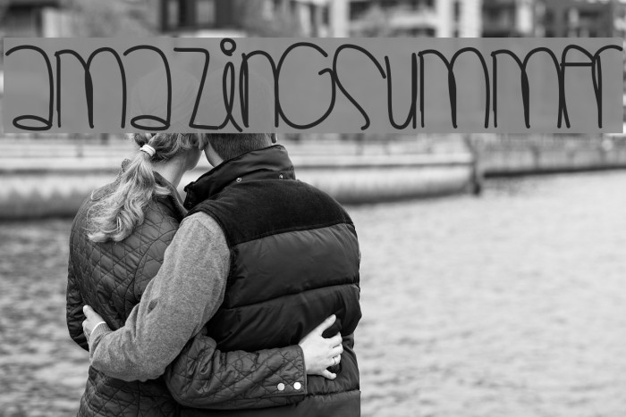 AmazingSummer Font examples