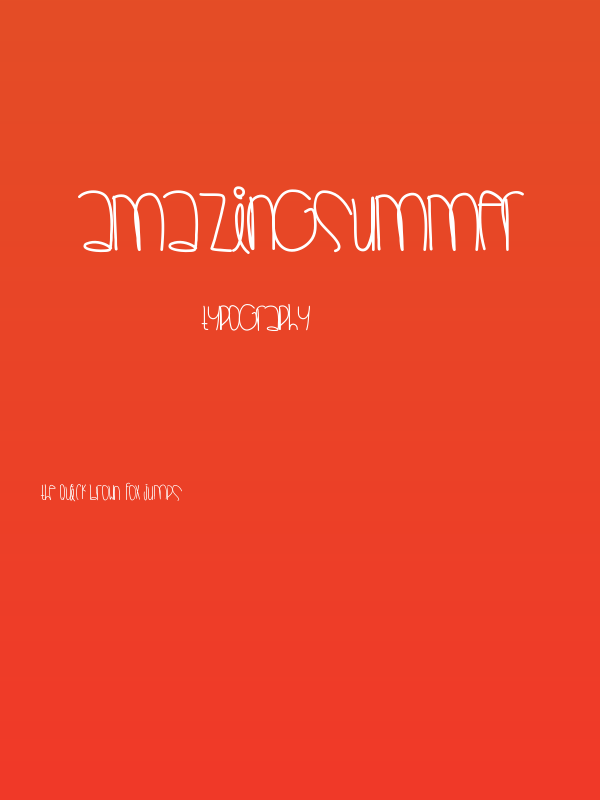 AmazingSummer Poster
