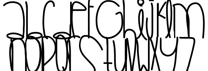 AmazingSummer Font LOWERCASE