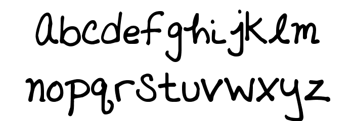 AmazingSunshine Шрифта строчной