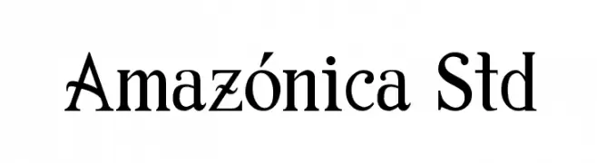 Amazónica Std  Fuentes Gratis Descargar