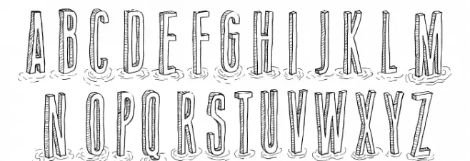 Amazon Palafita Font UPPERCASE