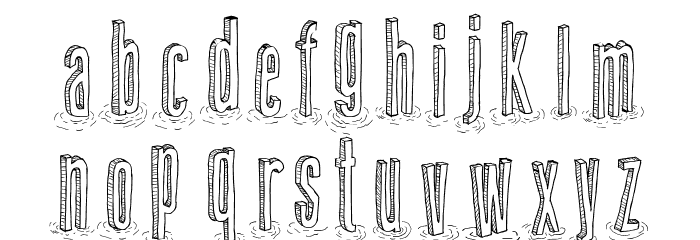 Amazon Palafita Font LOWERCASE