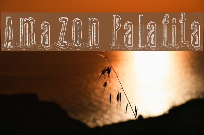 Amazon Palafita Font examples