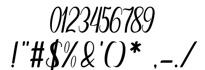 Amazon-bbakey Font OTHER CHARS