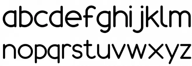 Amazonas Font LOWERCASE