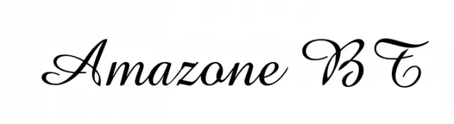 Amazone BT  Frei Schriftart Herunterladen