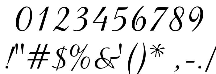 Amazone BT Font OTHER CHARS