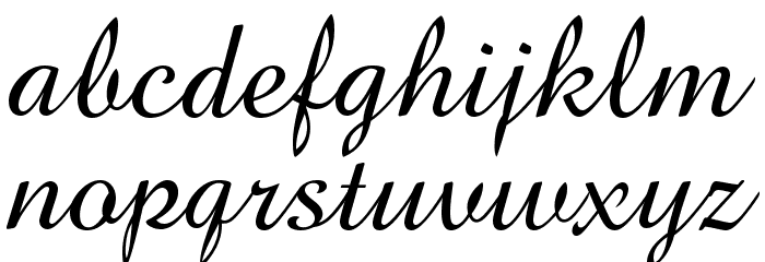 Amazone BT Font LOWERCASE