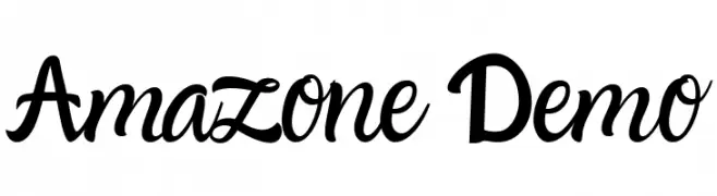 Amazone Demo  Frei Schriftart Herunterladen