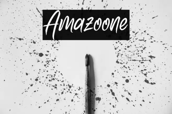 Amazoone Font examples