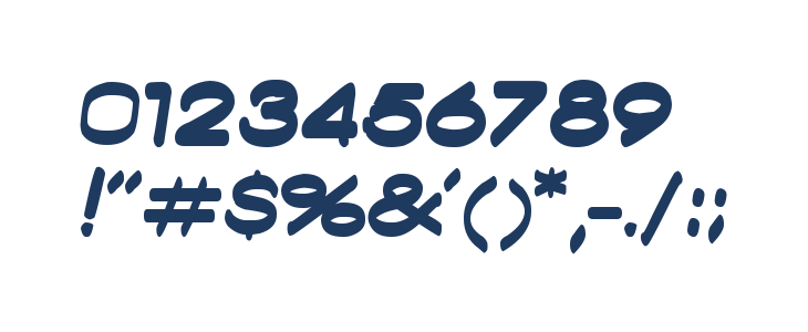 Ambambo Bold Other Characters